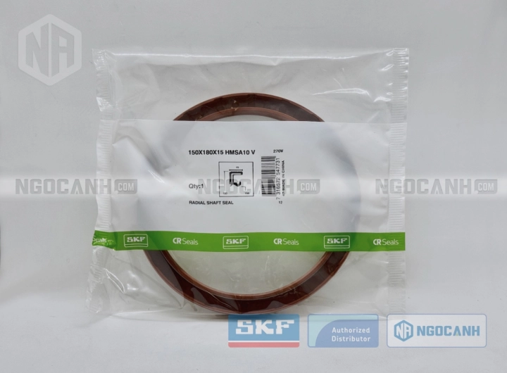 Phớt 150X180X15 HMSA10 V - Phớt chặn dầu SKF chính hãng