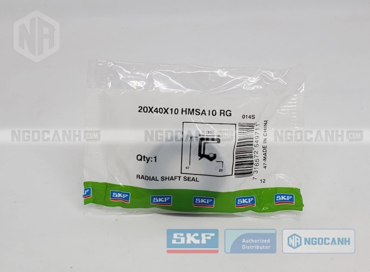 Phớt 20x40x10 HMSA10 RG