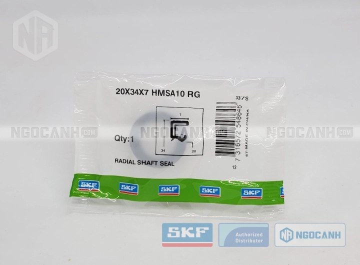 Phớt 20x34x7 HMSA10 RG