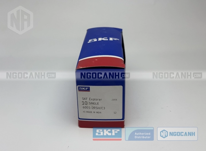 Vòng bi SKF 6001-2RSH/C3 chính hãng phân phối bởi SKF Ngọc Anh - Đại lý ủy quyền SKF Vòng bi SKF 6001-2RSH/C3 chính hãng phân phối bởi SKF Ngọc Anh - Đại lý ủy quyền SKF