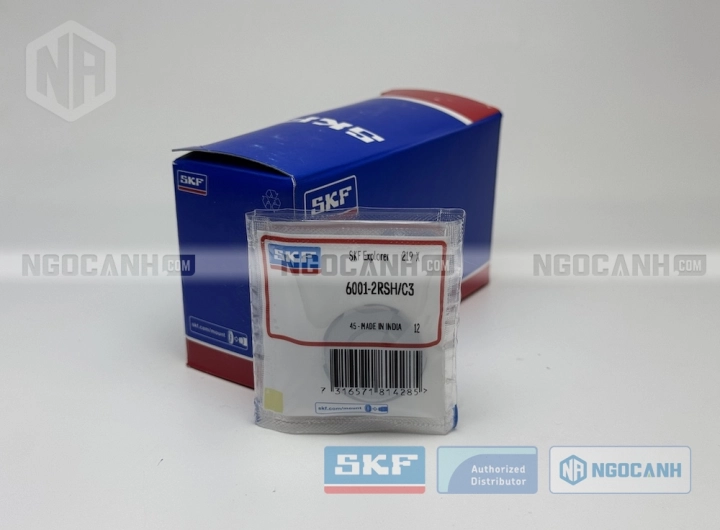 Vòng bi SKF 6001-2RSH/C3 chính hãng