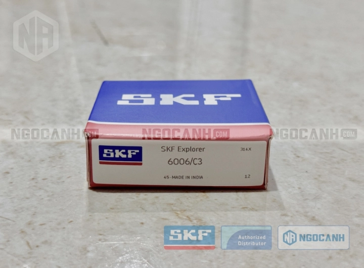 Vòng bi SKF 6006/C3 chính hãng phân phối bởi SKF Ngọc Anh - Đại lý ủy quyền SKF Vòng bi SKF 6006/C3 chính hãng phân phối bởi SKF Ngọc Anh - Đại lý ủy quyền SKF