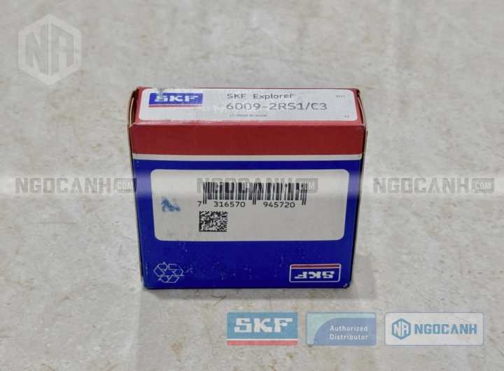 Vòng bi SKF 6009-2RS1/C3 chính hãng