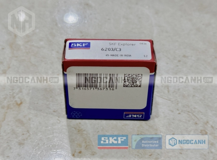 Vòng bi SKF 6203/C3 chính hãng