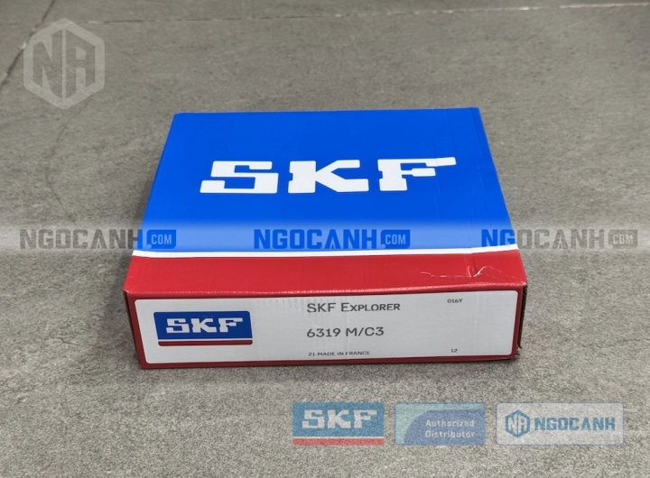 Vòng bi SKF 6319 M/C3 chính hãng phân phối bởi SKF Ngọc Anh - Đại lý ủy quyền SKF Vòng bi SKF 6319 M/C3 chính hãng phân phối bởi SKF Ngọc Anh - Đại lý ủy quyền SKF