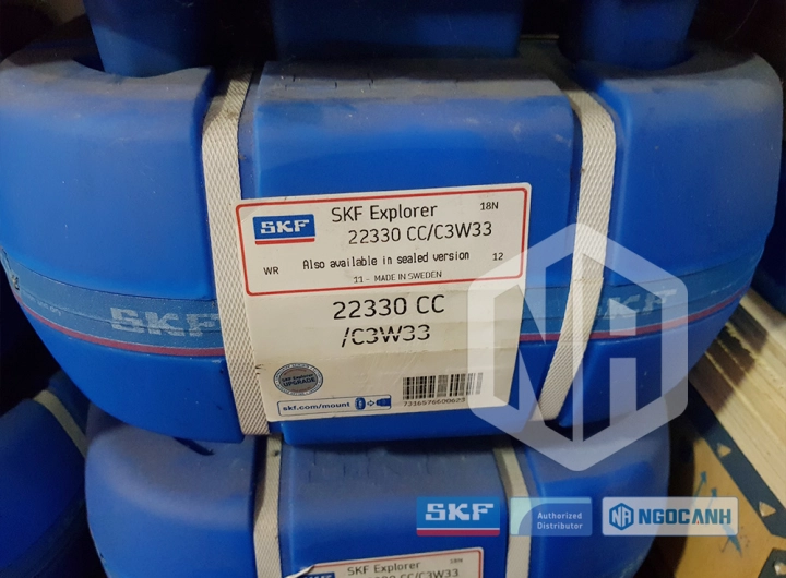 Vòng bi SKF 22330 CC/C3W33 chính hãng phân phối bởi SKF Ngọc Anh - Đại lý ủy quyền SKF Vòng bi SKF 22330 CC/C3W33 chính hãng phân phối bởi SKF Ngọc Anh - Đại lý ủy quyền SKF