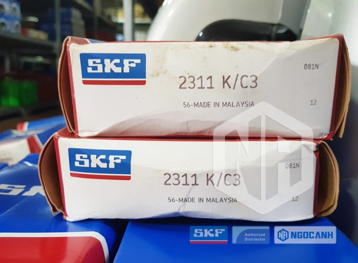 Vòng bi SKF 2311 K/C3 chính hãng phân phối bởi SKF Ngọc Anh - Đại lý ủy quyền SKF Vòng bi SKF 2311 K/C3 chính hãng phân phối bởi SKF Ngọc Anh - Đại lý ủy quyền SKF