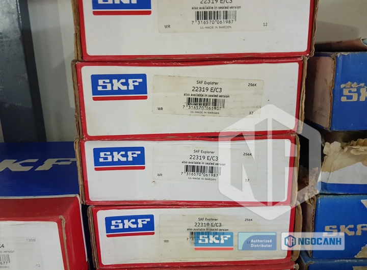 Vòng bi SKF 22319 E/C3 chính hãng phân phối bởi SKF Ngọc Anh - Đại lý ủy quyền SKF