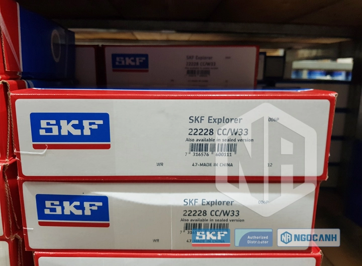 Vòng bi SKF 22228 CC/W33 chính hãng phân phối bởi SKF Ngọc Anh - Đại lý ủy quyền SKF