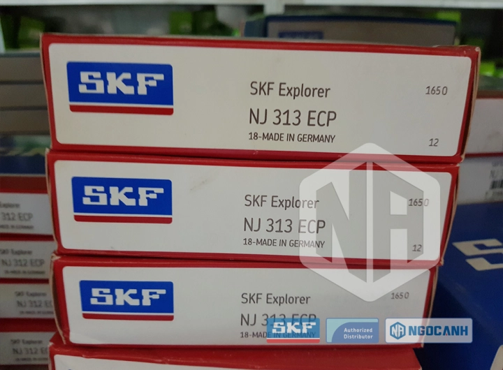 Vòng bi SKF NJ 313 ECP chính hãng phân phối bởi SKF Ngọc Anh - Đại lý ủy quyền SKF