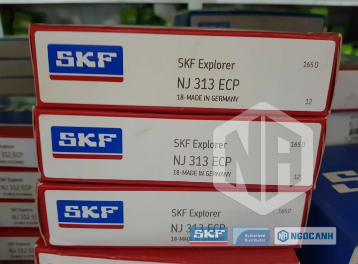 Vòng bi SKF NJ 313 ECP chính hãng phân phối bởi SKF Ngọc Anh - Đại lý ủy quyền SKF Vòng bi SKF NJ 313 ECP chính hãng phân phối bởi SKF Ngọc Anh - Đại lý ủy quyền SKF