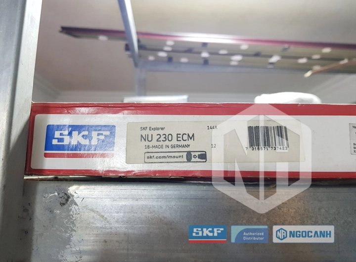 Vòng bi SKF NU 230 ECM chính hãng phân phối bởi SKF Ngọc Anh - Đại lý ủy quyền SKF