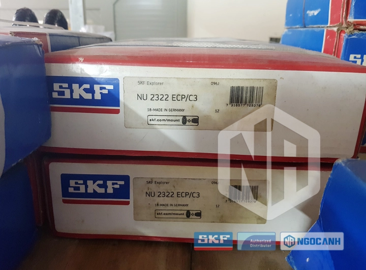 Vòng bi SKF NU 2322 ECP/C3 chính hãng phân phối bởi SKF Ngọc Anh - Đại lý ủy quyền SKF Vòng bi SKF NU 2322 ECP/C3 chính hãng phân phối bởi SKF Ngọc Anh - Đại lý ủy quyền SKF