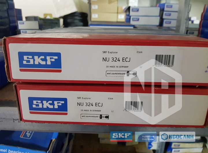 Vòng bi SKF NU 324 ECJ chính hãng phân phối bởi SKF Ngọc Anh - Đại lý ủy quyền SKF