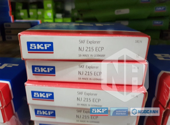 Vòng bi SKF NJ 215 ECP chính hãng phân phối bởi SKF Ngọc Anh - Đại lý ủy quyền SKF