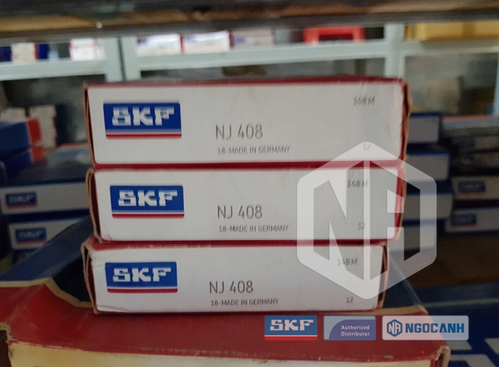 Vòng bi SKF NJ 408 chính hãng phân phối bởi SKF Ngọc Anh - Đại lý ủy quyền SKF Vòng bi SKF NJ 408 chính hãng phân phối bởi SKF Ngọc Anh - Đại lý ủy quyền SKF