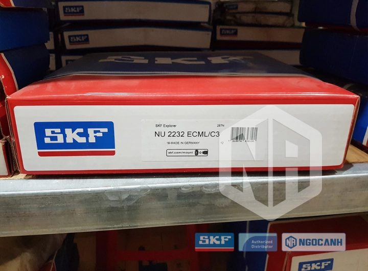 Vòng bi SKF NU 2232 ECML/C3 chính hãng phân phối bởi SKF Ngọc Anh - Đại lý ủy quyền SKF