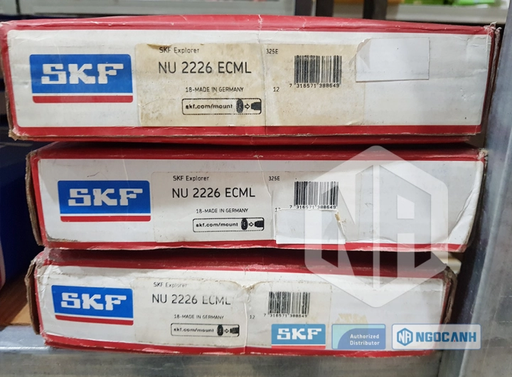 Vòng bi SKF NU 2226 ECML chính hãng phân phối bởi SKF Ngọc Anh - Đại lý ủy quyền SKF Vòng bi SKF NU 2226 ECML chính hãng phân phối bởi SKF Ngọc Anh - Đại lý ủy quyền SKF