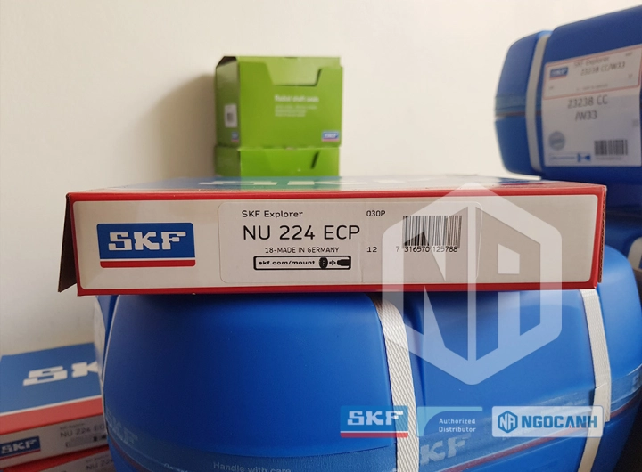 Vòng bi SKF NU 224 ECP chính hãng phân phối bởi SKF Ngọc Anh - Đại lý ủy quyền SKF