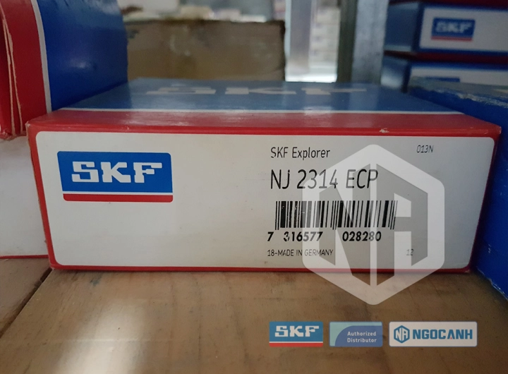 Vòng bi SKF NJ 2314 ECP chính hãng phân phối bởi SKF Ngọc Anh - Đại lý ủy quyền SKF Vòng bi SKF NJ 2314 ECP chính hãng phân phối bởi SKF Ngọc Anh - Đại lý ủy quyền SKF