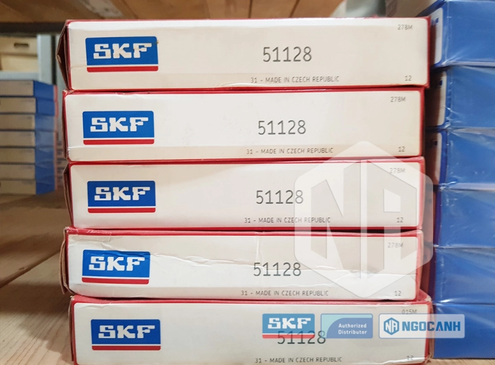 Vòng bi SKF 51128 chính hãng phân phối bởi SKF Ngọc Anh - Đại lý ủy quyền SKF