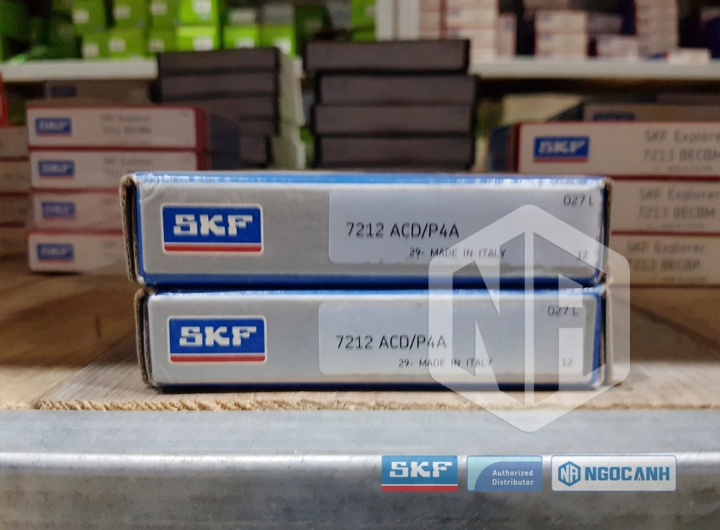 Vòng bi SKF 7212 ACD/P4A chính hãng phân phối bởi SKF Ngọc Anh - Đại lý ủy quyền SKF Vòng bi SKF 7212 ACD/P4A chính hãng phân phối bởi SKF Ngọc Anh - Đại lý ủy quyền SKF