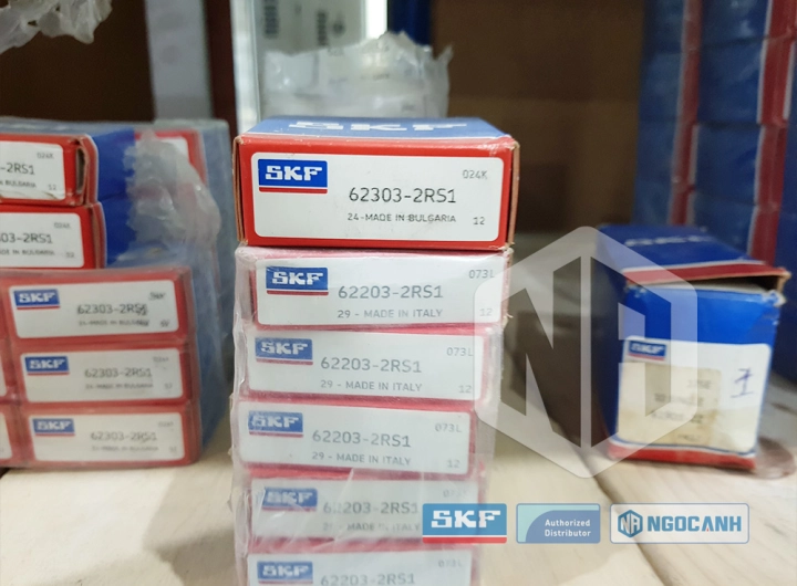 Vòng bi SKF 62303-2RS1 chính hãng phân phối bởi SKF Ngọc Anh - Đại lý ủy quyền SKF Vòng bi SKF 62303-2RS1 chính hãng phân phối bởi SKF Ngọc Anh - Đại lý ủy quyền SKF