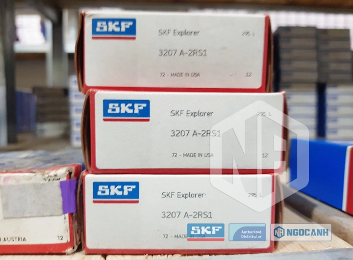 Vòng bi SKF 3207 A-2RS1 chính hãng phân phối bởi SKF Ngọc Anh - Đại lý ủy quyền SKF