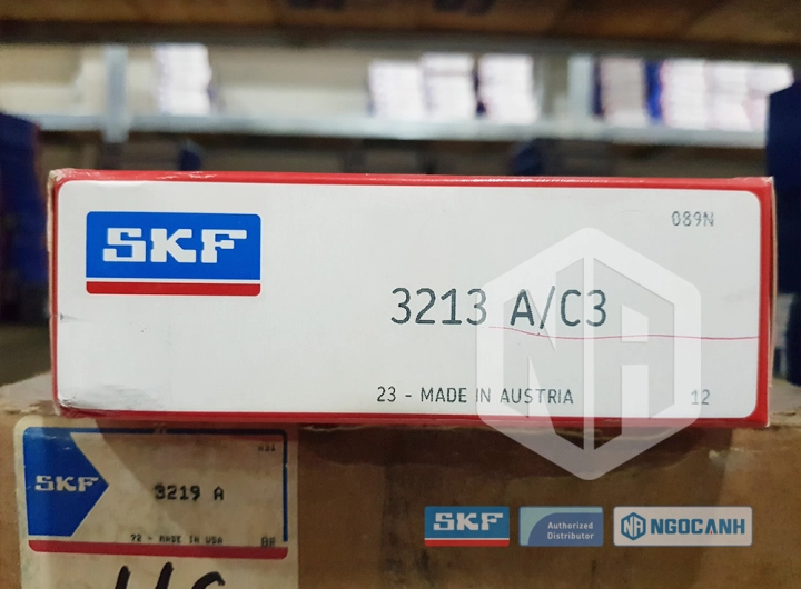 Vòng bi SKF 3213 A/C3 chính hãng phân phối bởi SKF Ngọc Anh - Đại lý ủy quyền SKF