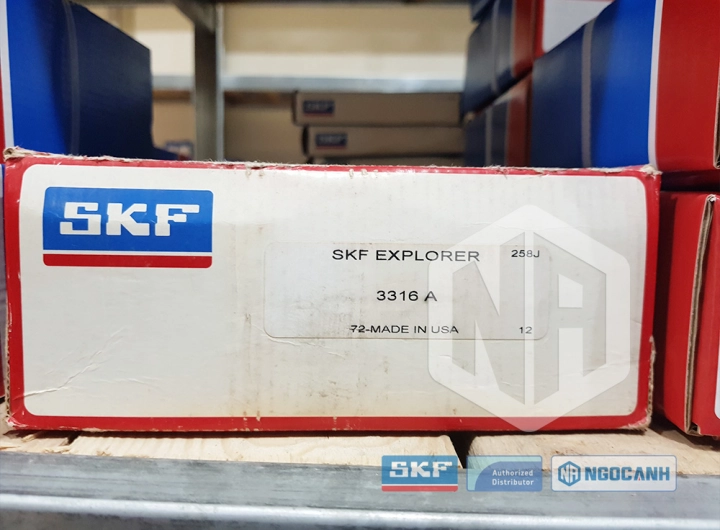 Vòng bi SKF 3316 A chính hãng phân phối bởi SKF Ngọc Anh - Đại lý ủy quyền SKF Vòng bi SKF 3316 A chính hãng phân phối bởi SKF Ngọc Anh - Đại lý ủy quyền SKF