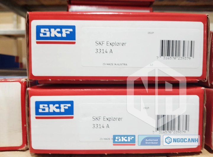 Vòng bi SKF 3314 A chính hãng phân phối bởi SKF Ngọc Anh - Đại lý ủy quyền SKF Vòng bi SKF 3314 A chính hãng phân phối bởi SKF Ngọc Anh - Đại lý ủy quyền SKF