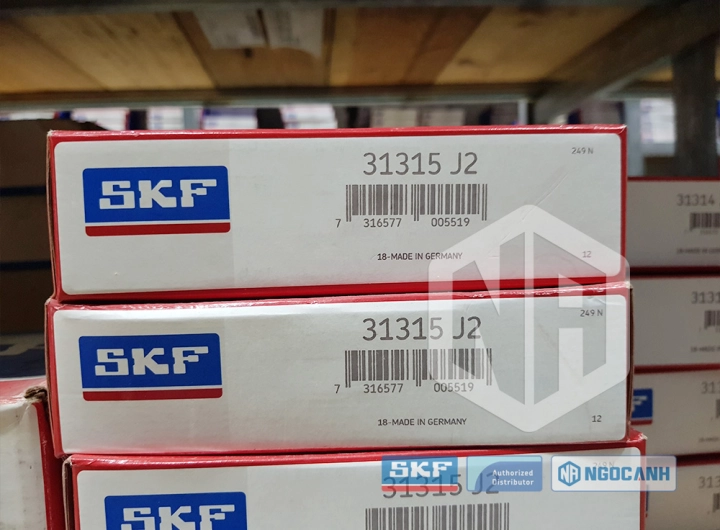 Vòng bi SKF 31315 J2 chính hãng phân phối bởi SKF Ngọc Anh - Đại lý ủy quyền SKF