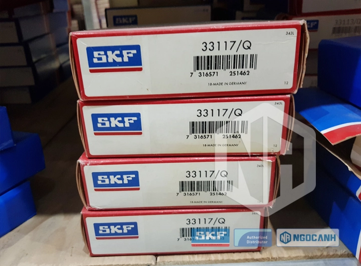 Vòng bi SKF 33117 Q chính hãng phân phối bởi SKF Ngọc Anh - Đại lý ủy quyền SKF Vòng bi SKF 33117 Q chính hãng phân phối bởi SKF Ngọc Anh - Đại lý ủy quyền SKF