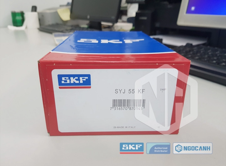 Gối đỡ SKF SYJ 55 KF chính hãng phân phối bởi SKF Ngọc Anh - Đại lý ủy quyền SKF Gối đỡ SKF SYJ 55 KF chính hãng phân phối bởi SKF Ngọc Anh - Đại lý ủy quyền SKF