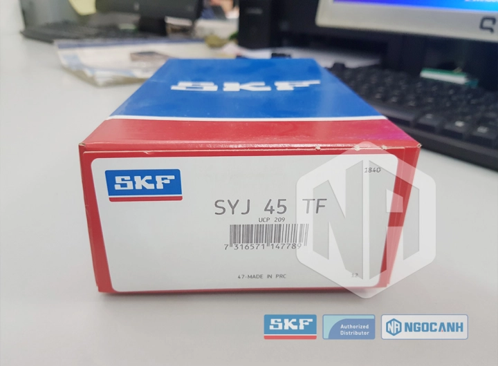 Gối đỡ SKF SYJ 45 TF chính hãng phân phối bởi SKF Ngọc Anh - Đại lý ủy quyền SKF