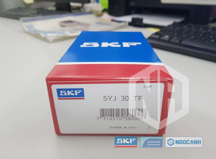 Gối đỡ SKF SYJ 30 TF chính hãng phân phối bởi SKF Ngọc Anh - Đại lý ủy quyền SKF