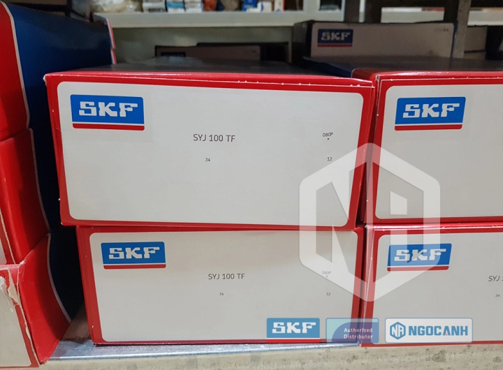 Gối đỡ SKF SYJ 100 TF chính hãng phân phối bởi SKF Ngọc Anh - Đại lý ủy quyền SKF
