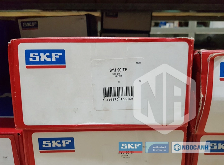 Gối đỡ SKF SYJ 90 TF chính hãng phân phối bởi SKF Ngọc Anh - Đại lý ủy quyền SKF