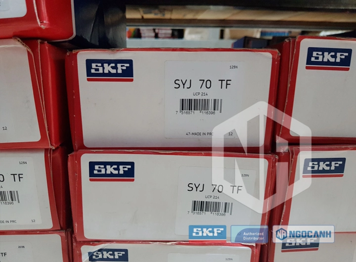 Gối đỡ SKF SYJ 70 TF chính hãng phân phối bởi SKF Ngọc Anh - Đại lý ủy quyền SKF