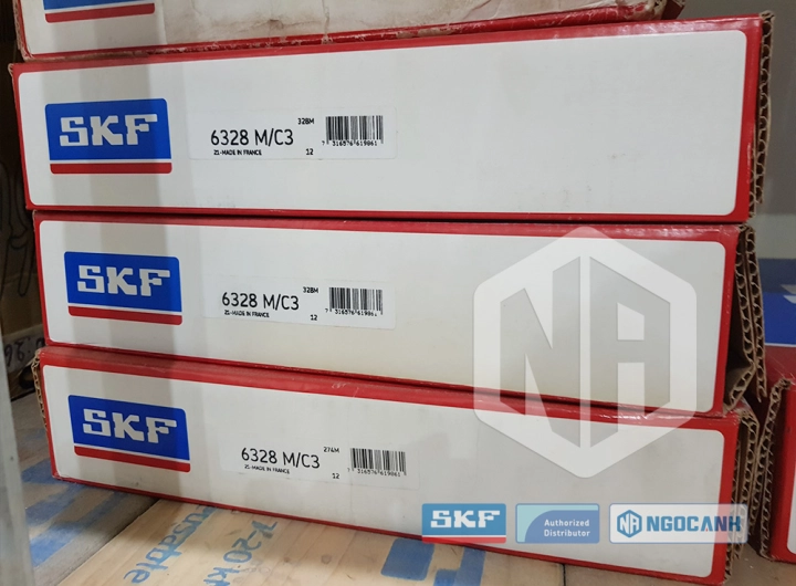 Vòng bi SKF 6328 M/C3 chính hãng phân phối bởi SKF Ngọc Anh - Đại lý ủy quyền SKF