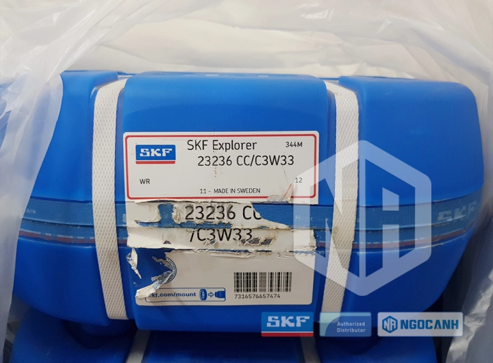 Vòng bi SKF 23236 CC/C3W33 chính hãng phân phối bởi SKF Ngọc Anh - Đại lý ủy quyền SKF Vòng bi SKF 23236 CC/C3W33 chính hãng phân phối bởi SKF Ngọc Anh - Đại lý ủy quyền SKF