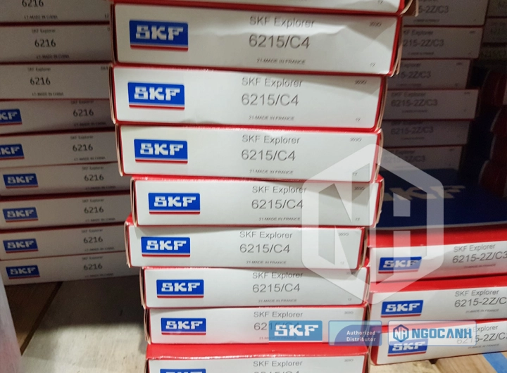 Vòng bi SKF 6215/C4 chính hãng phân phối bởi SKF Ngọc Anh - Đại lý ủy quyền SKF Vòng bi SKF 6215/C4 chính hãng phân phối bởi SKF Ngọc Anh - Đại lý ủy quyền SKF