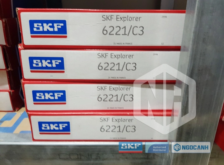 Vòng bi SKF 6221/C3 chính hãng phân phối bởi SKF Ngọc Anh - Đại lý ủy quyền SKF