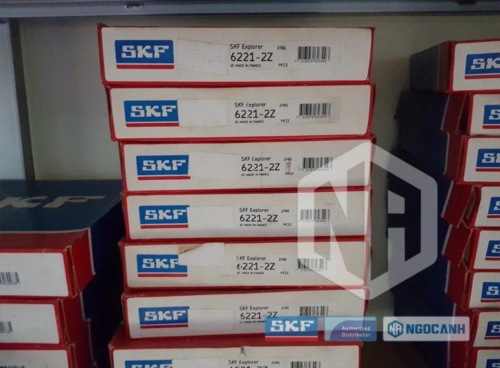 Vòng bi SKF 6221-2Z chính hãng phân phối bởi SKF Ngọc Anh - Đại lý ủy quyền SKF Vòng bi SKF 6221-2Z chính hãng phân phối bởi SKF Ngọc Anh - Đại lý ủy quyền SKF