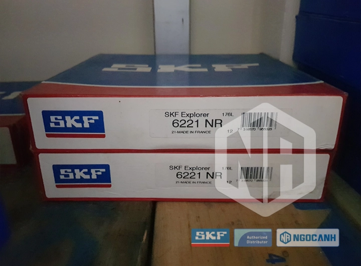 Vòng bi SKF 6221 NR chính hãng phân phối bởi SKF Ngọc Anh - Đại lý ủy quyền SKF