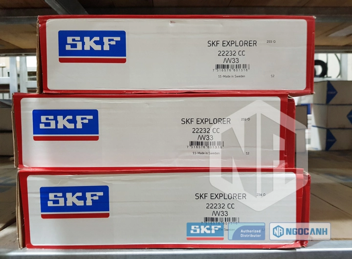 Vòng bi SKF 22232 CC/W33 chính hãng phân phối bởi SKF Ngọc Anh - Đại lý ủy quyền SKF