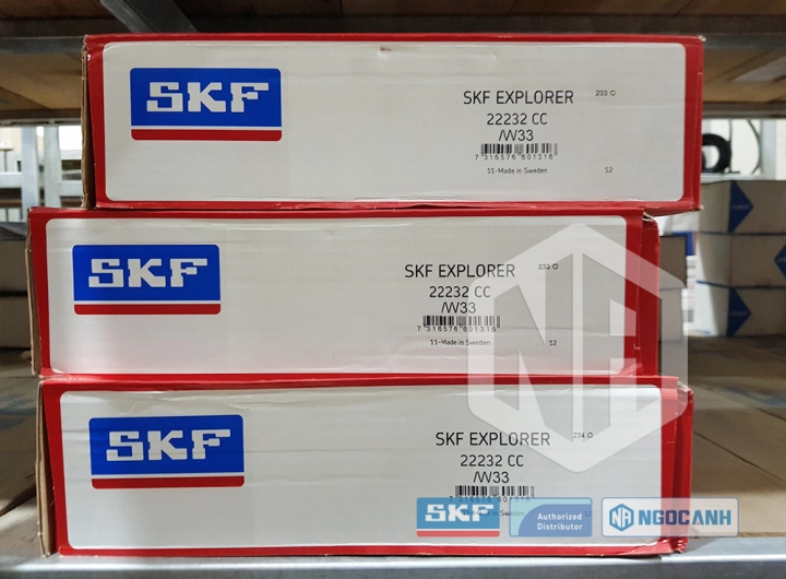 Vòng bi SKF 22232 CC/W33 chính hãng phân phối bởi SKF Ngọc Anh - Đại lý ủy quyền SKF Vòng bi SKF 22232 CC/W33 chính hãng phân phối bởi SKF Ngọc Anh - Đại lý ủy quyền SKF