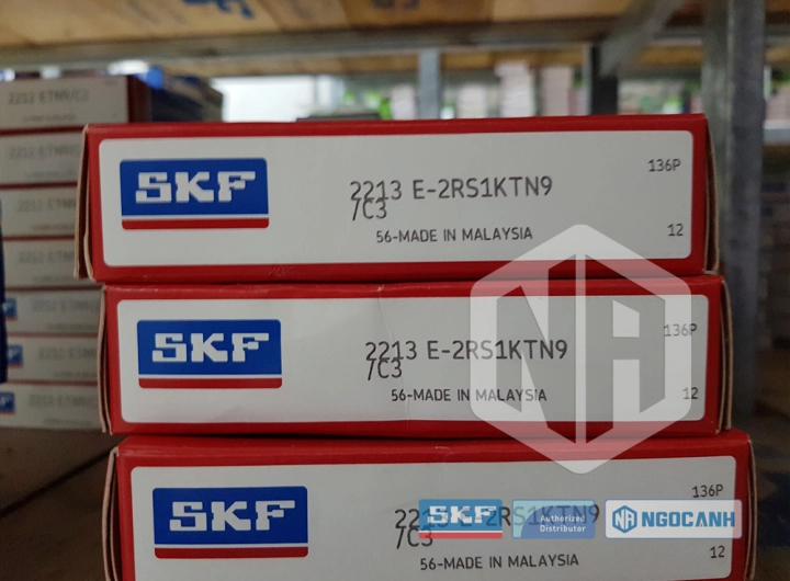 Vòng bi SKF 2213 E-2RS1KTN9/C3 chính hãng phân phối bởi SKF Ngọc Anh - Đại lý ủy quyền SKF