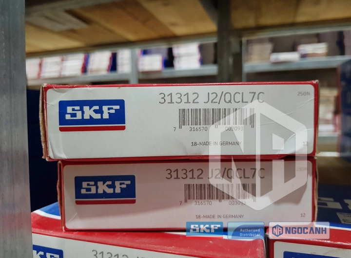 Vòng bi SKF 31312 J2/QCL7C chính hãng phân phối bởi SKF Ngọc Anh - Đại lý ủy quyền SKF Vòng bi SKF 31312 J2/QCL7C chính hãng phân phối bởi SKF Ngọc Anh - Đại lý ủy quyền SKF
