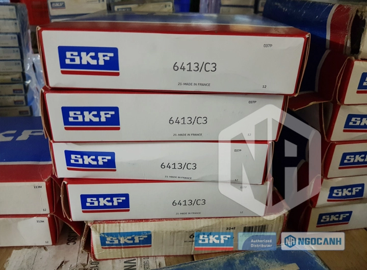 Vòng bi SKF 6413/C3 chính hãng phân phối bởi SKF Ngọc Anh - Đại lý ủy quyền SKF